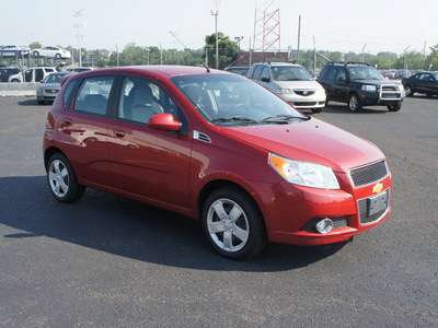 chevrolet aveo 2011 red hatchback aveo5 lt gasoline 4 cylinders front wheel drive automatic 19153