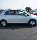 nissan versa 2010 silver sedan gasoline 4 cylinders front wheel drive automatic 19153