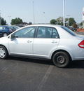 nissan versa 2010 silver sedan gasoline 4 cylinders front wheel drive automatic 19153