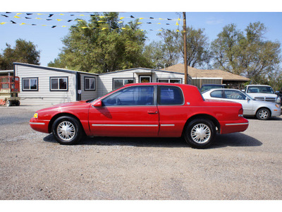 mercury cougar 1996 red sedan xr7 gasoline v6 rear wheel drive automatic 79065