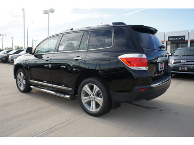 toyota highlander 2012 black suv limited gasoline 6 cylinders front wheel drive automatic 77469