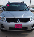 mitsubishi endeavor 2011 silver se gasoline 6 cylinders front wheel drive automatic 78130
