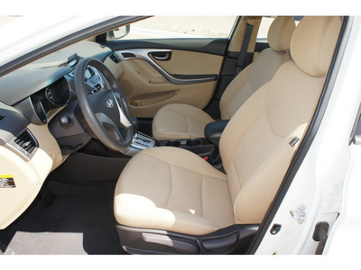 hyundai elantra 2011 white sedan gls gasoline 4 cylinders front wheel drive automatic 78041
