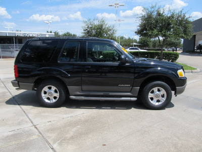 ford explorer sport 2002 black suv value 6 cylinders automatic with overdrive 77074