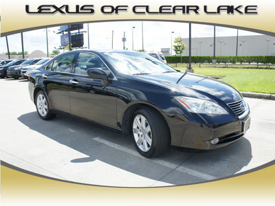 lexus es 350 2007 black sedan gasoline 6 cylinders front wheel drive automatic 77546