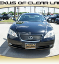 lexus es 350 2007 black sedan gasoline 6 cylinders front wheel drive automatic 77546