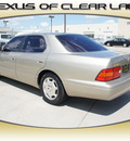 lexus ls 400 2000 gold sedan gasoline v8 dohc rear wheel drive automatic 77546