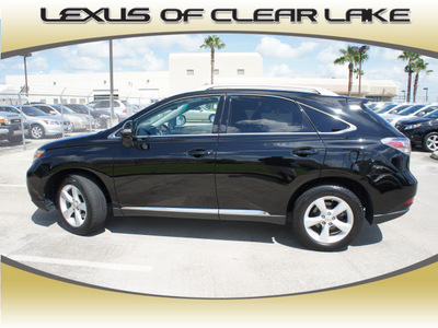 lexus rx 350 2010 black suv gasoline 6 cylinders all whee drive automatic 77546