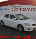 toyota corolla 2010 white sedan gasoline 4 cylinders front wheel drive automatic 79925