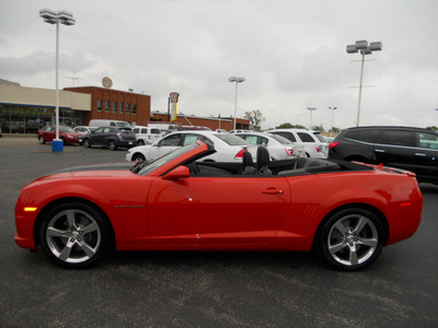 chevrolet camaro 2011 orange ss gasoline 8 cylinders rear wheel drive automatic 60007