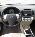 hyundai elantra 2008 white sedan gasoline 4 cylinders front wheel drive 5 speed manual 45840