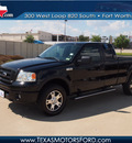 ford f 150 2006 black fx4 flex fuel 8 cylinders 4 wheel drive automatic with overdrive 76108