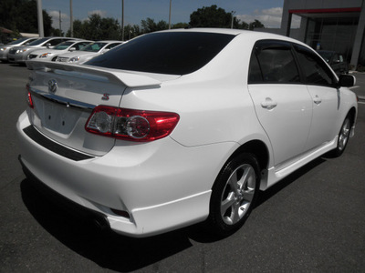toyota corolla 2011 white sedan s gasoline 4 cylinders front wheel drive automatic 34788