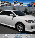 toyota corolla 2011 white sedan s gasoline 4 cylinders front wheel drive automatic 34788