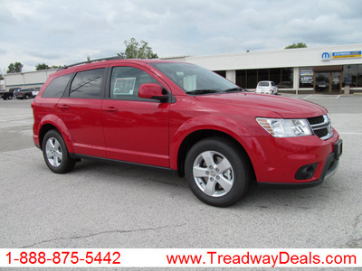 dodge journey 2012 red sxt gasoline 4 cylinders front wheel drive automatic 45840