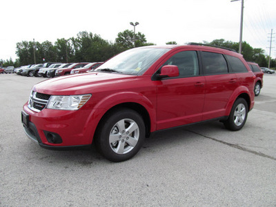 dodge journey 2012 red sxt gasoline 4 cylinders front wheel drive automatic 45840