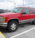 chevrolet tahoe 1999 red silver suv lt gasoline v8 4 wheel drive automatic with overdrive 45840