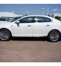 lincoln mks 2013 white sedan gasoline 6 cylinders front wheel drive automatic 77043