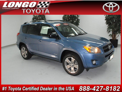 toyota rav4 2010 blue suv sport gasoline 4 cylinders front wheel drive automatic 91731
