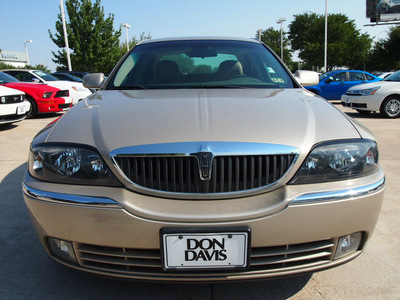 lincoln ls 2005 beige sedan luxury gasoline 6 cylinders rear wheel drive automatic 76011