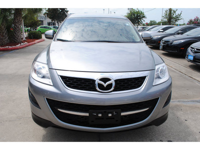 mazda cx 9 2010 gray suv gasoline 6 cylinders all whee drive automatic with overdrive 77598