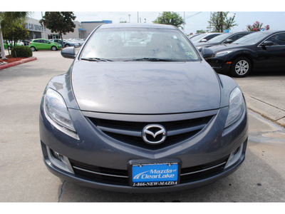 mazda mazda6i 2010 gray sedan gasoline 4 cylinders front wheel drive automatic with overdrive 77598