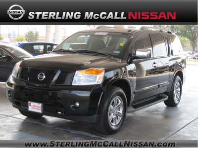 nissan armada 2011 black suv sv gasoline 8 cylinders 2 wheel drive automatic with overdrive 77477
