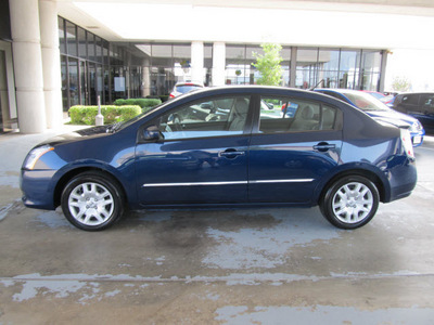 nissan sentra 2011 dk  blue sedan 2 0 s gasoline 4 cylinders front wheel drive cont  variable trans  77477