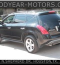 nissan murano 2004 black suv sl gasoline 6 cylinders front wheel drive cont  variable trans  77008