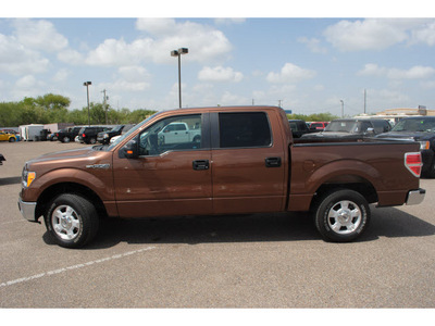 ford f 150 2011 brown xlt flex fuel 6 cylinders 2 wheel drive automatic 78539