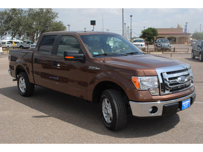 ford f 150 2011 brown xlt flex fuel 6 cylinders 2 wheel drive automatic 78539