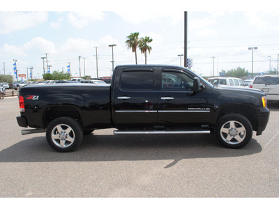 gmc sierra 2500 2011 black denali diesel 8 cylinders 4 wheel drive automatic 78539