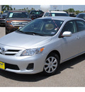 toyota corolla 2011 silver sedan le gasoline 4 cylinders front wheel drive automatic 78572