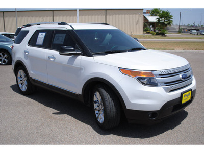 ford explorer 2011 white suv xlt gasoline 6 cylinders 2 wheel drive automatic 78572