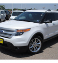 ford explorer 2011 white suv xlt gasoline 6 cylinders 2 wheel drive automatic 78572