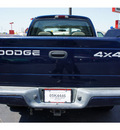 dodge dakota 2002 blue sport gasoline 8 cylinders 4 wheel drive automatic 76543