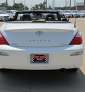 toyota camry solara 2008 white sle v6 gasoline 6 cylinders front wheel drive shiftable automatic 77469