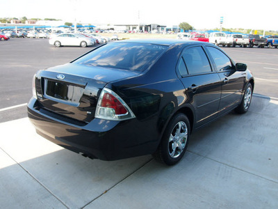 ford fusion 2006 black sedan i4 se gasoline 4 cylinders front wheel drive automatic 76234