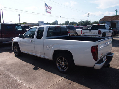 chevrolet colorado 2009 white pickup truck lt gasoline 8 cylinders 2 wheel drive automatic 77531