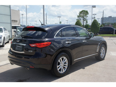 infiniti fx35 2011 black suv gasoline 6 cylinders all whee drive shiftable automatic 77074
