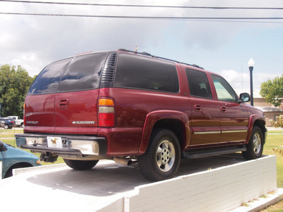 chevrolet suburban 2001 red suv 1500 lt gasoline 8 cylinders rear wheel drive automatic 77531