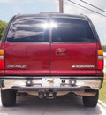 chevrolet suburban 2001 red suv 1500 lt gasoline 8 cylinders rear wheel drive automatic 77531