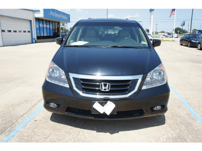 honda odyssey 2008 black van touring w pax gasoline 6 cylinders front wheel drive automatic 77034