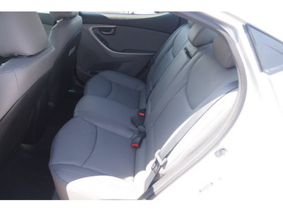 hyundai elantra 2013 silver sedan limited gasoline 4 cylinders front wheel drive automatic 77074