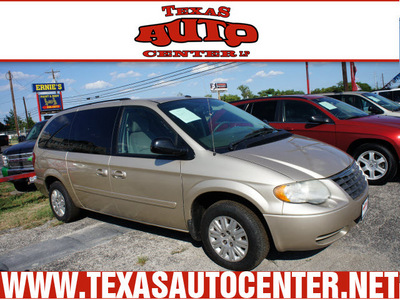 chrysler town and country 2006 gold van lx gasoline 6 cylinders front wheel drive automatic 78666