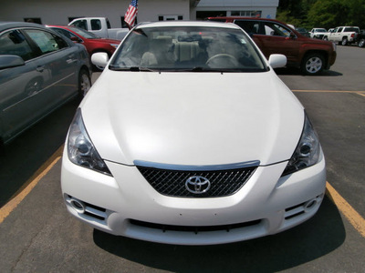 toyota camry solara 2008 white coupe 6 cylinders automatic 13502