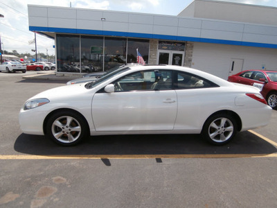 toyota camry solara 2008 white coupe 6 cylinders automatic 13502