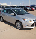 ford focus 2012 silver hatchback sel flex fuel 4 cylinders front wheel drive automatic 76108