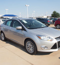 ford focus 2012 silver sedan sel flex fuel 4 cylinders front wheel drive automatic 76108