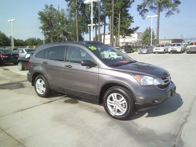 honda cr v 2010 gray suv ex gasoline 4 cylinders front wheel drive automatic 75503